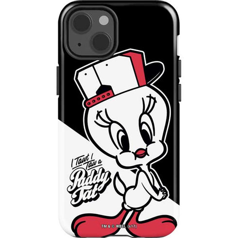 Looney Tunes Retro Tweety Bird iPhone 15 Impact Case