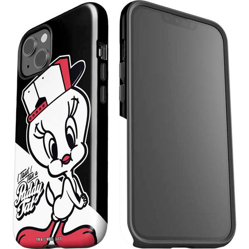 Looney Tunes Retro Tweety Bird iPhone 15 Impact Case