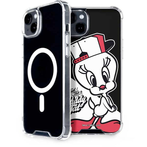 Looney Tunes Retro Tweety Bird iPhone 15 Plus MagSafe Case
