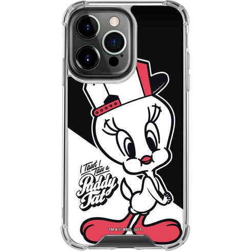 Looney Tunes Retro Tweety Bird iPhone 14 Pro Clear Case