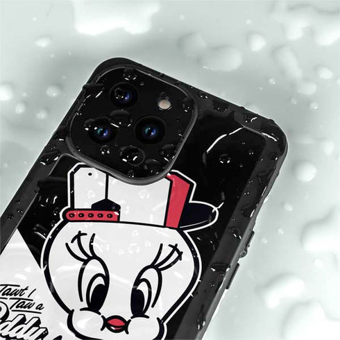 Looney Tunes Retro Tweety Bird iPhone 14 Pro Max Waterproof Case