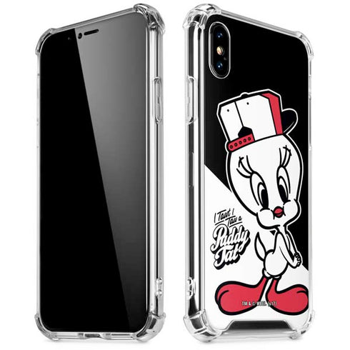 Looney Tunes Retro Tweety Bird iPhone XS Max Clear Case