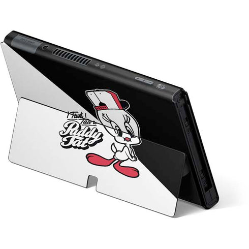 Looney Tunes Retro Tweety Bird Nintendo Switch OLED (2021) Skin
