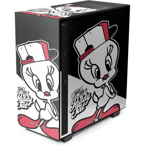 Looney Tunes Retro Tweety Bird NZXT H510 Compact ATX Mid-Tower Case Skin