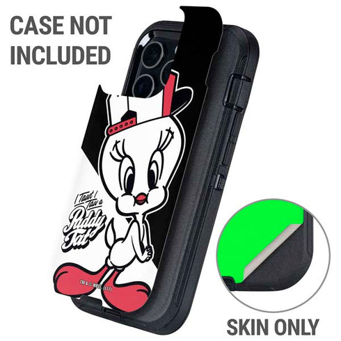 Looney Tunes Retro Tweety Bird Otterbox Defender iPhone Skin