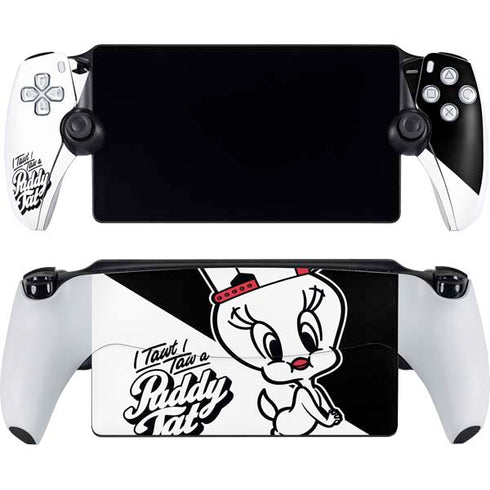 Looney Tunes Retro Tweety Bird PlayStation Portal Remote Player Skin