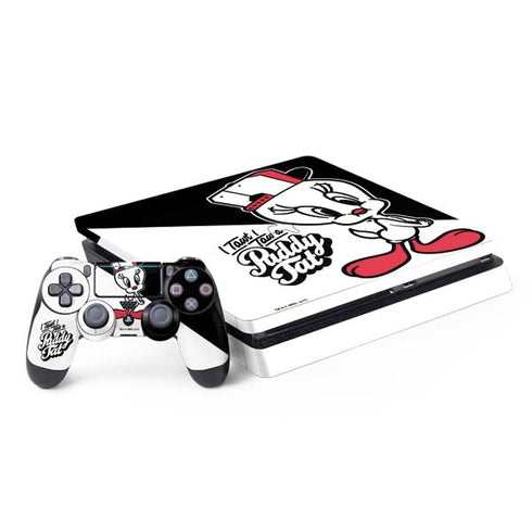 Looney Tunes Retro Tweety Bird PS4 Slim Bundle Skin