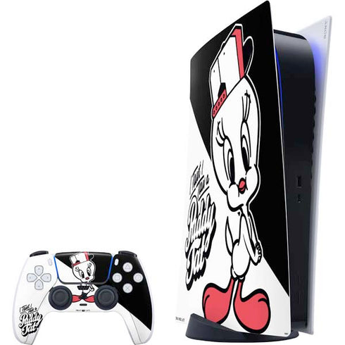 Looney Tunes Retro Tweety Bird PS5 Digital Edition Bundle Skin
