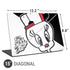 Looney Tunes Retro Tweety Bird Universal Laptop 15in (12.2 x 8.8in) Skin
