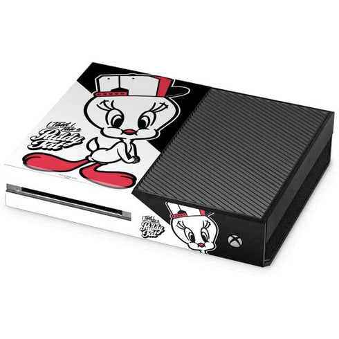 Looney Tunes Retro Tweety Bird Xbox One Console Skin