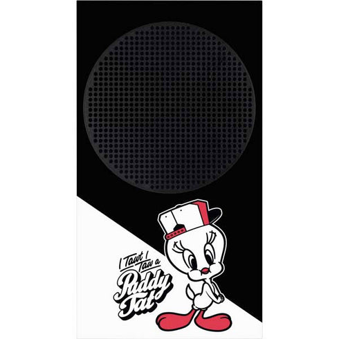 Looney Tunes Retro Tweety Bird Xbox Series S Console Skin
