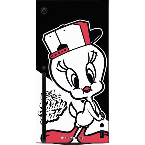 Looney Tunes Retro Tweety Bird Xbox Series X Console Skin