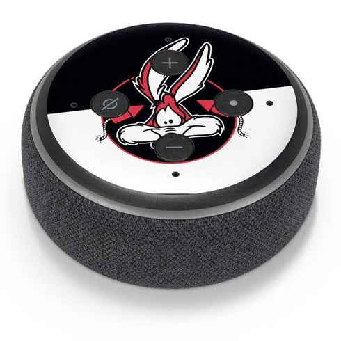 Looney Tunes Retro Wile E Coyote Amazon Echo Dot Skin