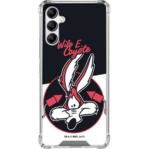 Looney Tunes Retro Wile E Coyote Galaxy A14 5G Clear Case