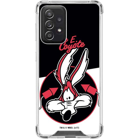 Looney Tunes Retro Wile E Coyote Galaxy A52 5G Clear Case