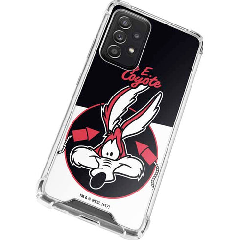 Looney Tunes Retro Wile E Coyote Galaxy A52 5G Clear Case