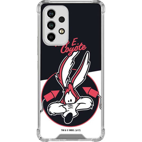 Looney Tunes Retro Wile E Coyote Galaxy A53 5G Clear Case