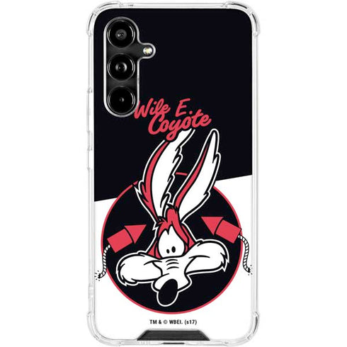Looney Tunes Retro Wile E Coyote Galaxy A54 5G Clear Case