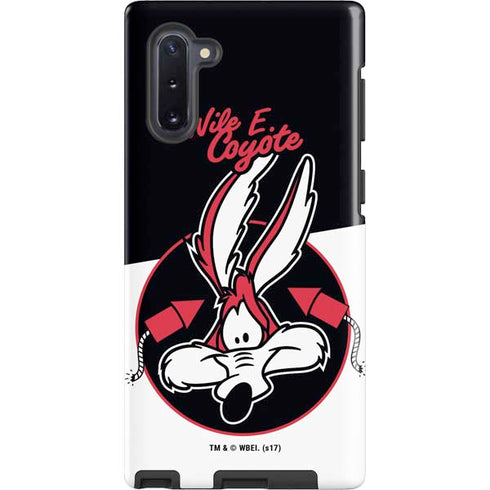 Looney Tunes Retro Wile E Coyote Galaxy Note 10 Pro Case