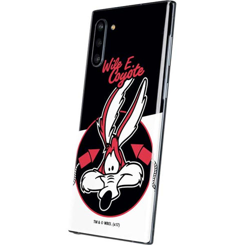 Looney Tunes Retro Wile E Coyote Galaxy Note 10 Skin