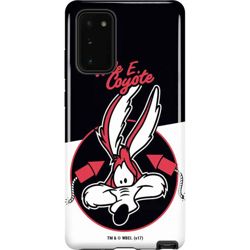 Looney Tunes Retro Wile E Coyote Galaxy Note20 5G Pro Case