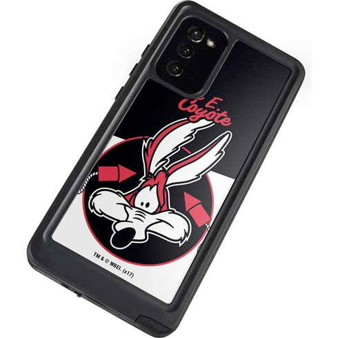 Looney Tunes Retro Wile E Coyote Galaxy Note20 5G Waterproof Case