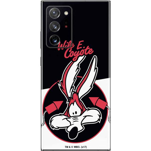 Looney Tunes Retro Wile E Coyote Galaxy Note20 Ultra 5G Skin