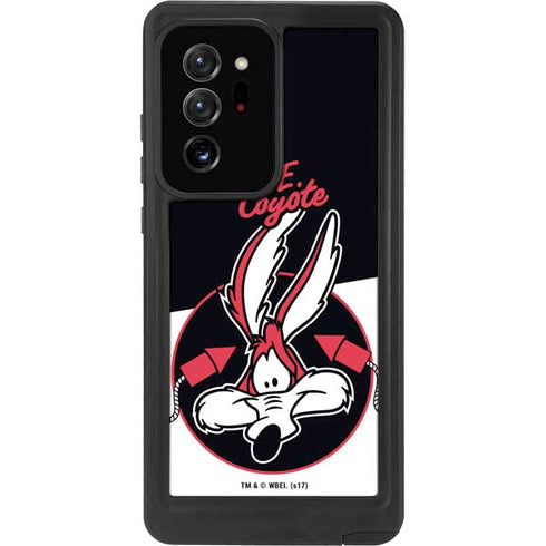 Looney Tunes Retro Wile E Coyote Galaxy Note20 Ultra 5G Waterproof Case
