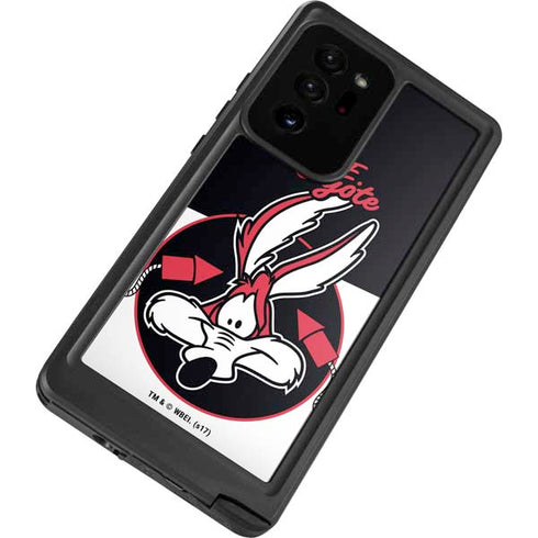 Looney Tunes Retro Wile E Coyote Galaxy Note20 Ultra 5G Waterproof Case