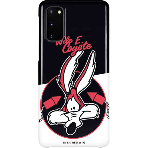 Looney Tunes Retro Wile E Coyote Galaxy S20 Lite Case