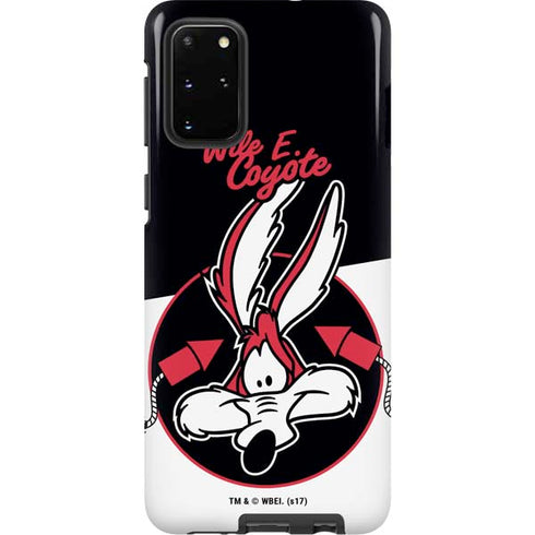 Looney Tunes Retro Wile E Coyote Galaxy S20 Plus Pro Case