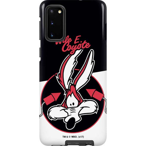 Looney Tunes Retro Wile E Coyote Galaxy S20 Pro Case