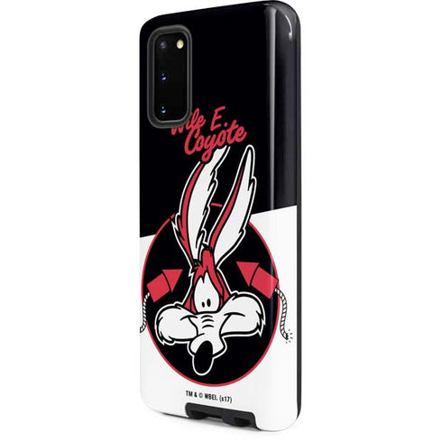 Looney Tunes Retro Wile E Coyote Galaxy S20 Pro Case