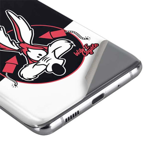 Looney Tunes Retro Wile E Coyote Galaxy S20 Ultra 5G Skin