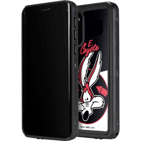 Looney Tunes Retro Wile E Coyote Galaxy S20 Waterproof Case