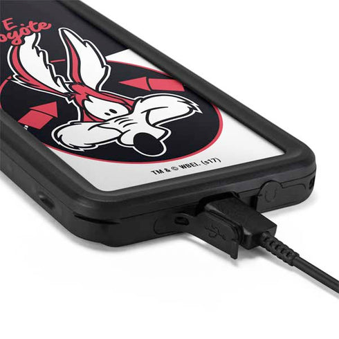 Looney Tunes Retro Wile E Coyote Galaxy S20 Waterproof Case