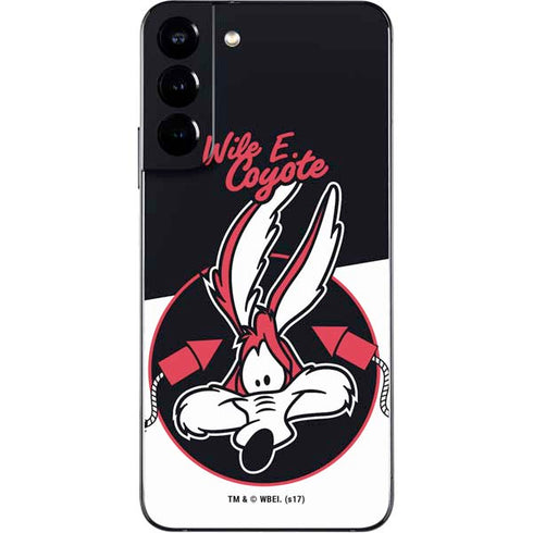 Looney Tunes Retro Wile E Coyote Galaxy S22 Plus Skin
