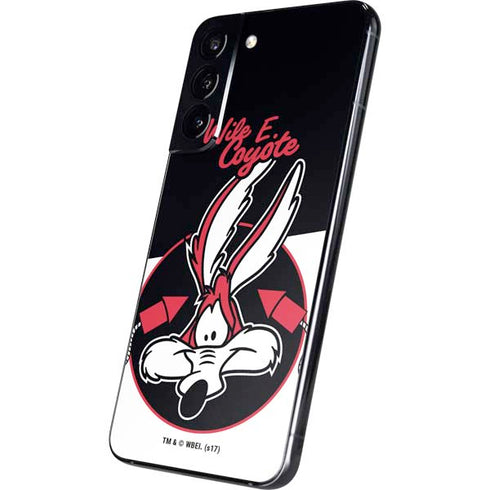 Looney Tunes Retro Wile E Coyote Galaxy S22 Plus Skin