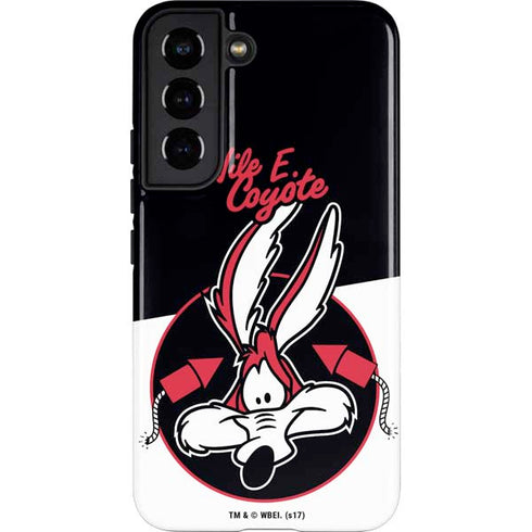 Looney Tunes Retro Wile E Coyote Galaxy S22 Pro Case