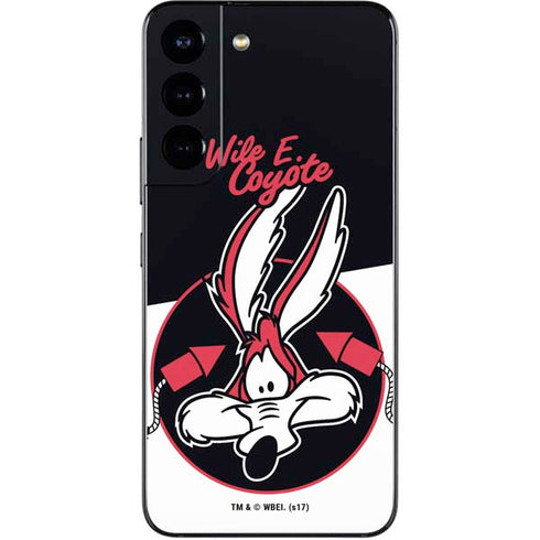 Looney Tunes Retro Wile E Coyote Galaxy S22 Skin