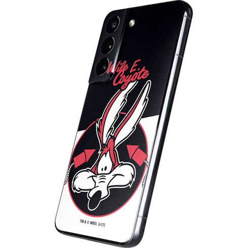 Looney Tunes Retro Wile E Coyote Galaxy S22 Skin