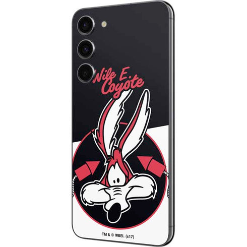 Looney Tunes Retro Wile E Coyote Galaxy S23 Plus Skin