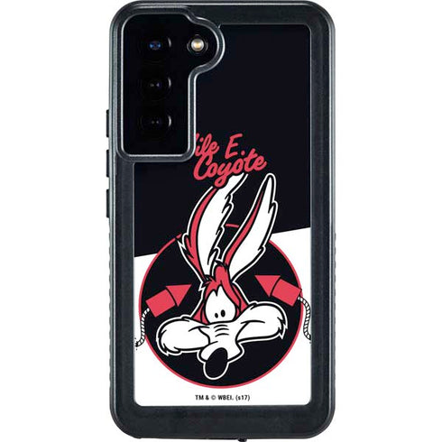Looney Tunes Retro Wile E Coyote Galaxy S23 Plus Waterproof Case