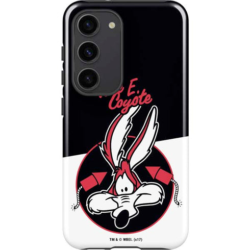 Looney Tunes Retro Wile E Coyote Galaxy S23 Pro Case