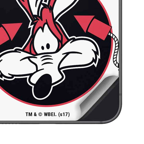 Looney Tunes Retro Wile E Coyote Galaxy S23 Skin