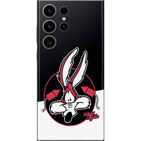Looney Tunes Retro Wile E Coyote Galaxy S23 Ultra Skin