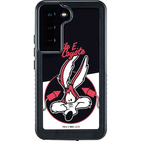 Looney Tunes Retro Wile E Coyote Galaxy S23 Waterproof Case