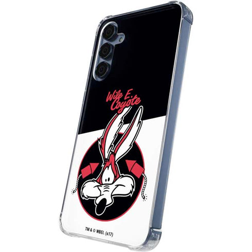 Looney Tunes Retro Wile E Coyote Galaxy S24 Clear Case