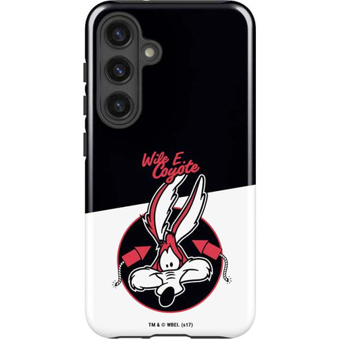 Looney Tunes Retro Wile E Coyote Galaxy S24 Plus Impact Case
