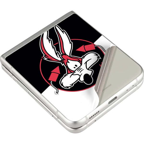 Looney Tunes Retro Wile E Coyote Galaxy Z Flip3 5G Skin